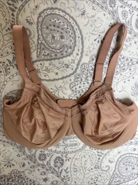 Wacoal Nude Unlined Support Bra - Women's Intimates-size 42DD